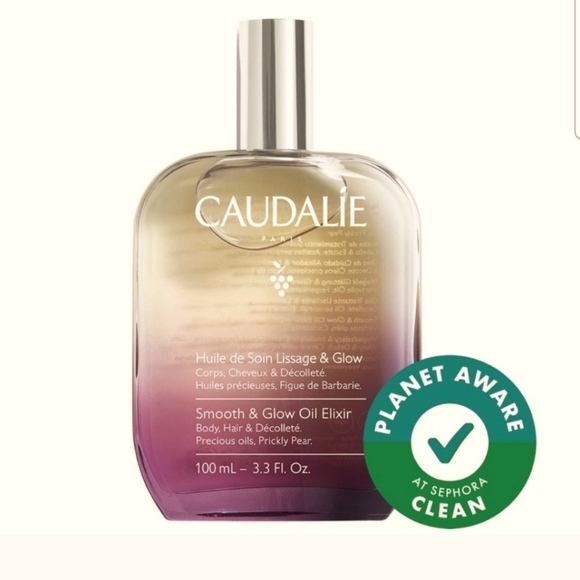 Caudalie ~ Smooth & Glow Oil Elixir for Body, Hair & Decollete ~ - Picture 2 of 5